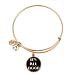 (アレックスアンドアニ )ALEX AND ANI メッセージバングル　"Its All Good"　リサイクル真鍮ワイヤーバングル
