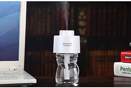 1 X Acoustic Audio Tek¨Portable Bottle Cap Air Humidifier with bottle for office home travel--White