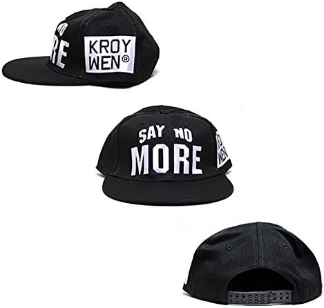Kroywen Men's Say No More Snapback Hat