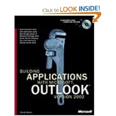 Building Applications with Microsoft  Outlook  Version 2002 (Pro Developers)