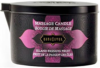 Siam Circus Kama Sutra Massage Candle Oil - Island Passion Fruit Sexy Personal Massage Oil
