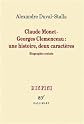 Claude Monet - Georges Clémenceau une histoire, deux caractères