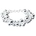 Indian Bracelet Sterling Silver Jewelry from India 9 Inches