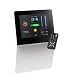 Intenso Weather Man Digitaler Bilderrahmen (17,8 cm (7 Zoll) Display) mit Funkwetterstation