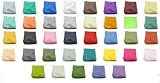 WHOLESALE LOT MENS 10 HANDKERCHIEFS NEW POCKET SQUARES SOLID COLORS FORMAL