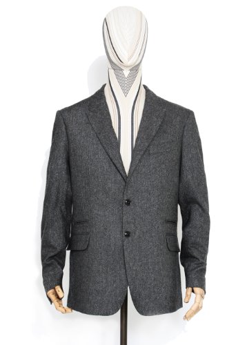 H.E. Homini Emerito Men's Virgin Wool Suit Jacket 