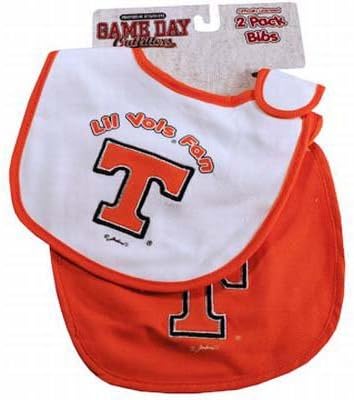 Tennessee Volunteers Baby Bibs: 2 Pack