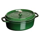 staub ココット オーバル 29cm バジルグリーン 40509-363(1102985)の画像