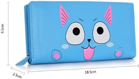 Fairy Tail Happy Blue Long Wallet Purse
