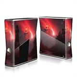 Red Harbinger Design Protector Skin Decal Sticker for Xbox 360 S Game Console Full Body