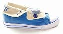 LEVI'S Boys HORSE High/Low Shoe Turquoise Canvas