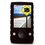 Microsoft Zune 30GB Silicone Skin Case w/ LCD Screen Protector & 15 Exercise Armband - 6 color options (30GB, Midnight Black)