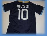 ARGENTINA MESSI 10 AWAY FOOTBALL SOCCER KIDS JERSEY 6-7 YEARS