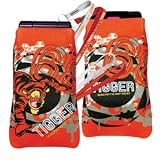 Universal TIGGER # 01 Disney Cell Phone & IPOD / MP3 / Camera Sock Bag Carring Case / Cover with Neck Strap