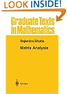 Matrix Analysis (Graduate Texts in Mathematics)