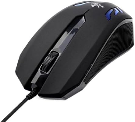 Doinshop New Fashion Blue-ray 2000dpi USB Wired Gaming Optical Mouse for Pc Computer