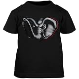 Alabama Crimson Tide Youth Blacked Out T-shirt