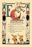 Paper poster printed on 12 x 18 stock. E for Elephant