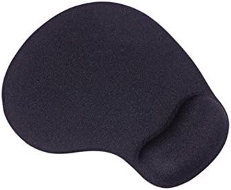 Comfort Wrist Silica Gel Support Mat Mouse Mice Pad Computer Pc Laptop Soft (Black)