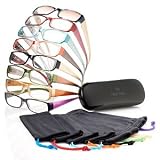 Joy Mangano SHADES Readers 17-piece Color Block Collection Size: 3.0X
