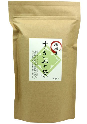 【送料無料　国産１００％の健康茶】すぎな茶（80g）