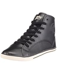 Buffalo 112185 7065-154 DERBY PU BLACK 01, Herren Sneaker