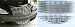 Putco 404322 Chrome Trim Grille Cover