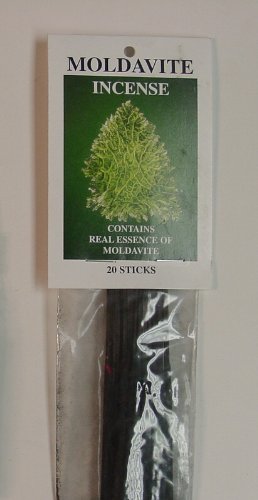 Moldavite Incense Sticks - With Real Moldavite Essence