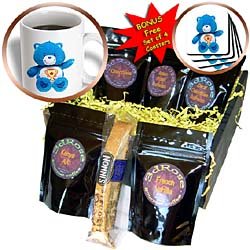 Care Bears - Blue Care Bear, Carebears - Coffee Gift Baskets - Coffee Gift Basket by 3dRose LLC