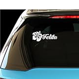 FELITA Female Name Car Laptop Wall Sticker