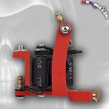 Steel Tattoo Machine Red BULLDOG Frame Liner Gun Pro Set Equipment