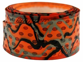 Orange CAMO Regular 1.1mm Thickness Comfort Bat Grip for All Baseball and Softball Bats