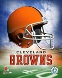 Cleveland Browns NFL 8x10 Photograph Team Logo and Football Helmet Collage