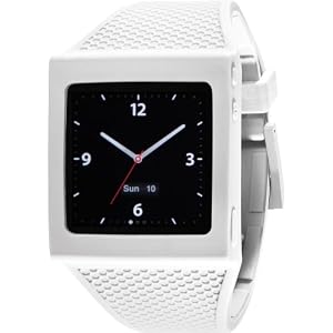 HEX HX1001-WHTE Watch Band for iPod Nano Gen 6 (White)