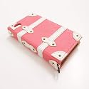 シンラクリエイション iPhone4/4S専用フラップタイプレザーケース Trolley Case ピンク DCI-4TR-PK