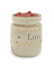 Candle Warmers Etc. Illumination Candle Warmer, Live, Love, Laugh