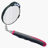 All Angle LED Inspection Mirror with Cushion Handle, 3-3/8