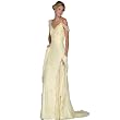 Formal Evening Gown. Ruffle Dress with Train for Prom, Party, Wedding by Sean Collection (1918)