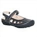 Women's Believe Flat in Night Leather