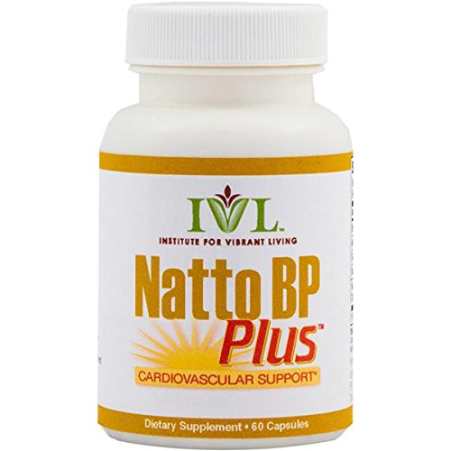 Institute for Vibrant Living Natto BP, 60 capsules, Heart Health Supplements 1 Month Supply Institute for Vibrant Living Natto BP, 60 capsules, Heart Health Supplements 1 Month Supply