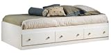 White and Natural Maple Mates Bed