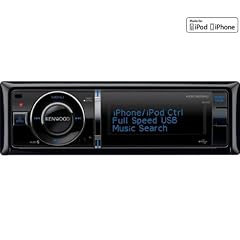 KENWOOD Autoradio CD / MP3 USB / iPod KDC-6051U + Auto-Lautsprecher TS-G1012i