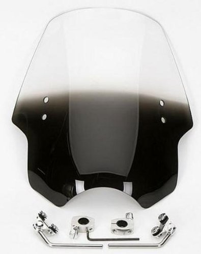 Memphis Shades Hell Cat Bar Mount Windshield - Gradient Black MEM1711 On Sale