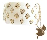  : Disney Couture Suites Bangle Bracelet With Dangling Rabbit Charm
