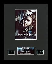 Twilight - Edward & Bella - Limited Edition Framed Single Film Cell + Signed Photo