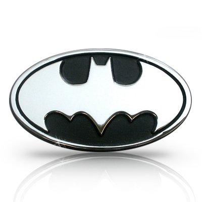  Batman Chrome Metal Car Emblem