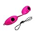Super Sunnies Evo Flexible UV Eye Protection, FDA Compliant Tanning Bed Goggles, Red Light Therapy Glasses - Pink