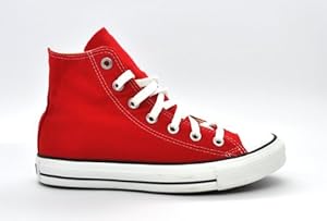 Converse Unisex High Top Sneakers Red M9621 9.5