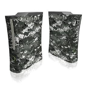Digital Urban Camo Design Xbox 360 Concole Protector Skin Decal Sticker