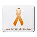 Self Injury Awareness Ribbon Mouse Pad